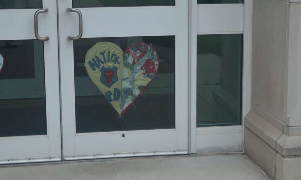 Natick police heart