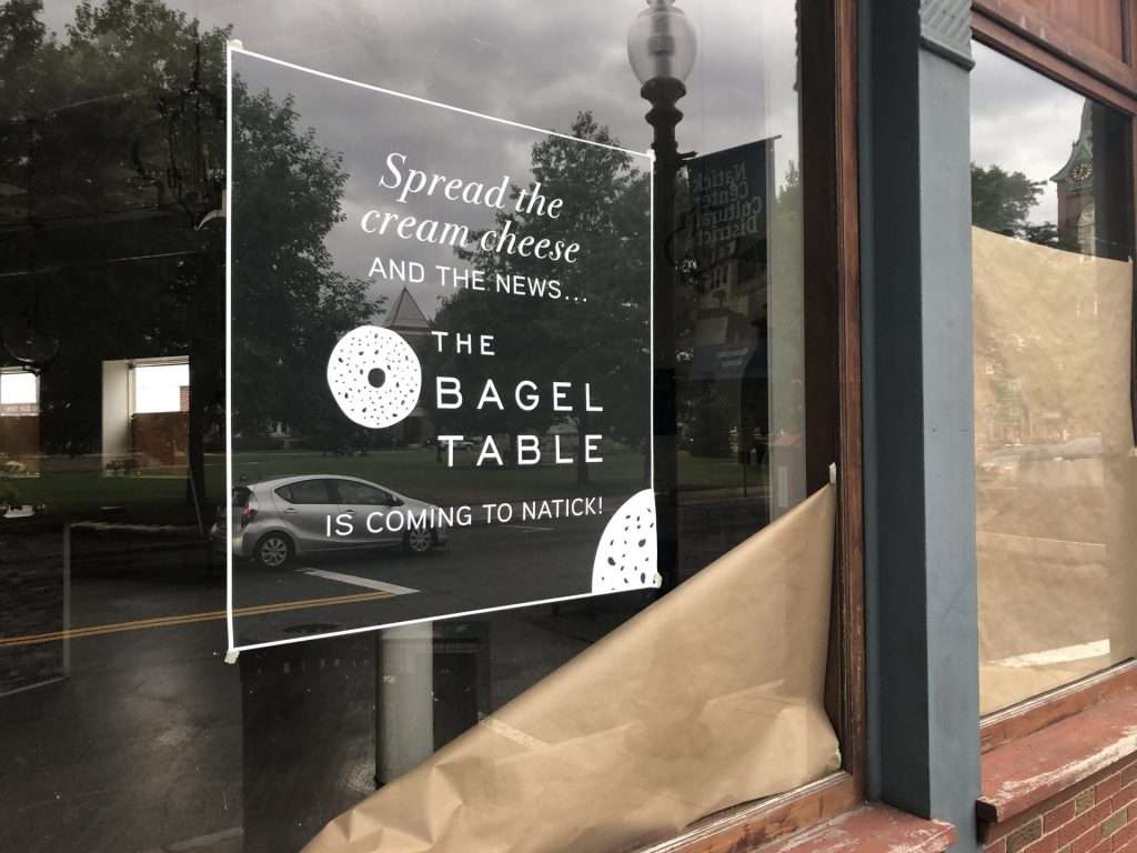 bagel table