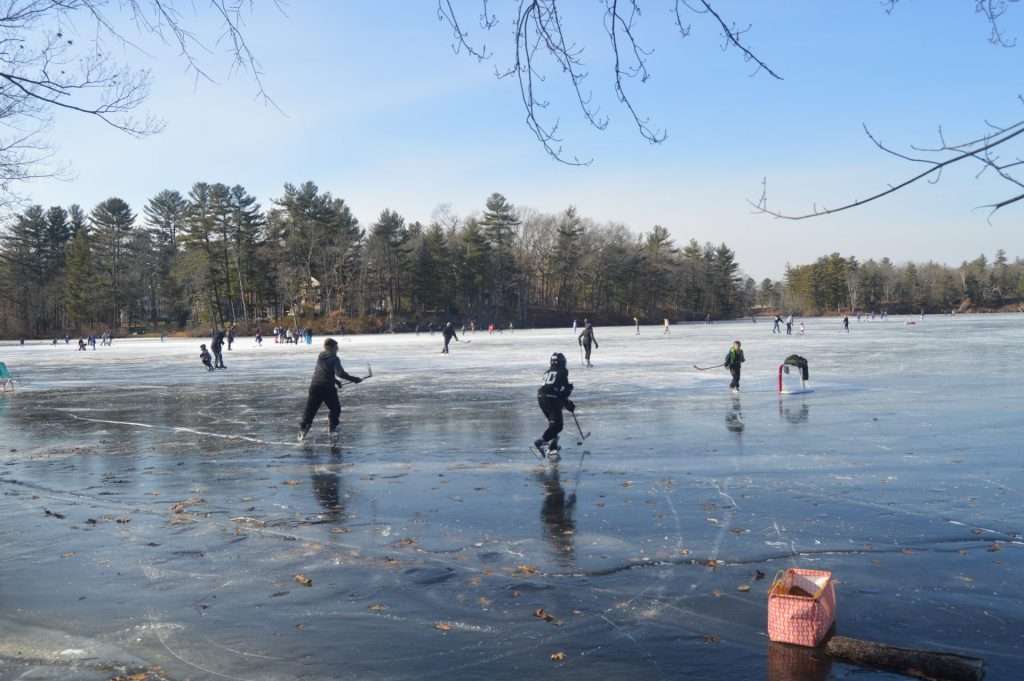 dug pond skating