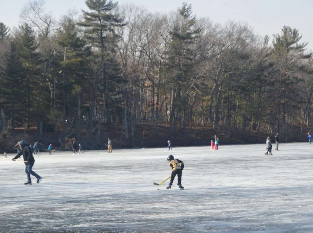 dug pond skating