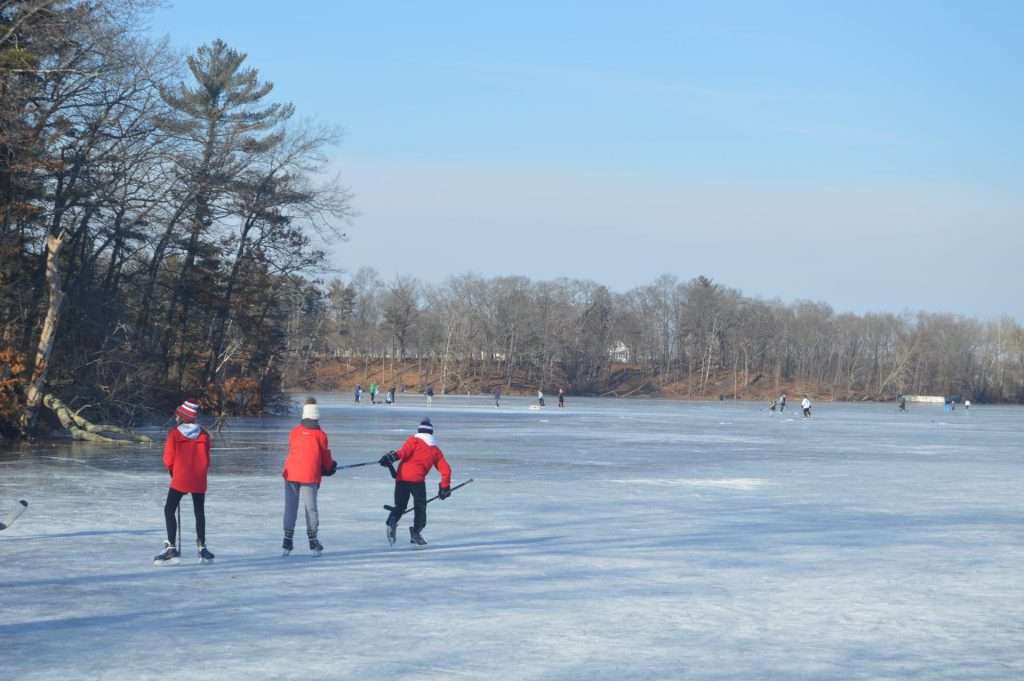 dug pond skating