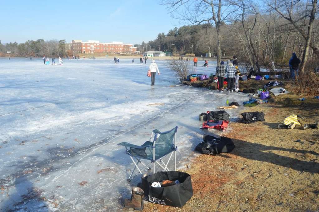 dug pond skating