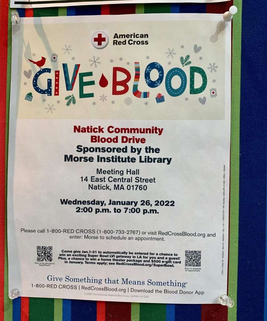 Natick Blood Drive