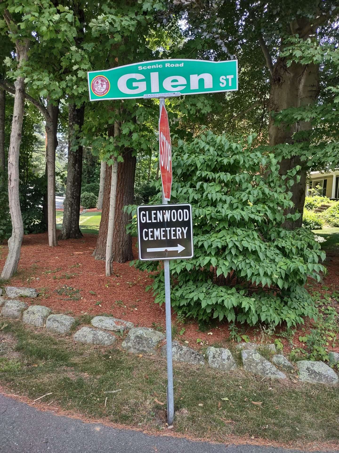 Glen Street Scenic Roads Natick