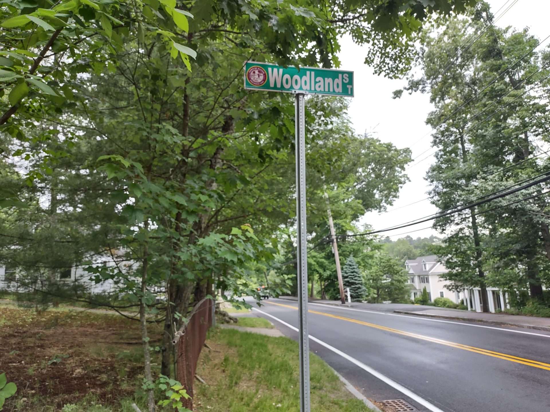 Woodland Street Scenic roads natick