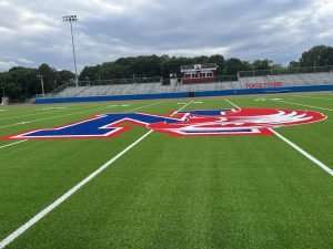 memorial field upgrade