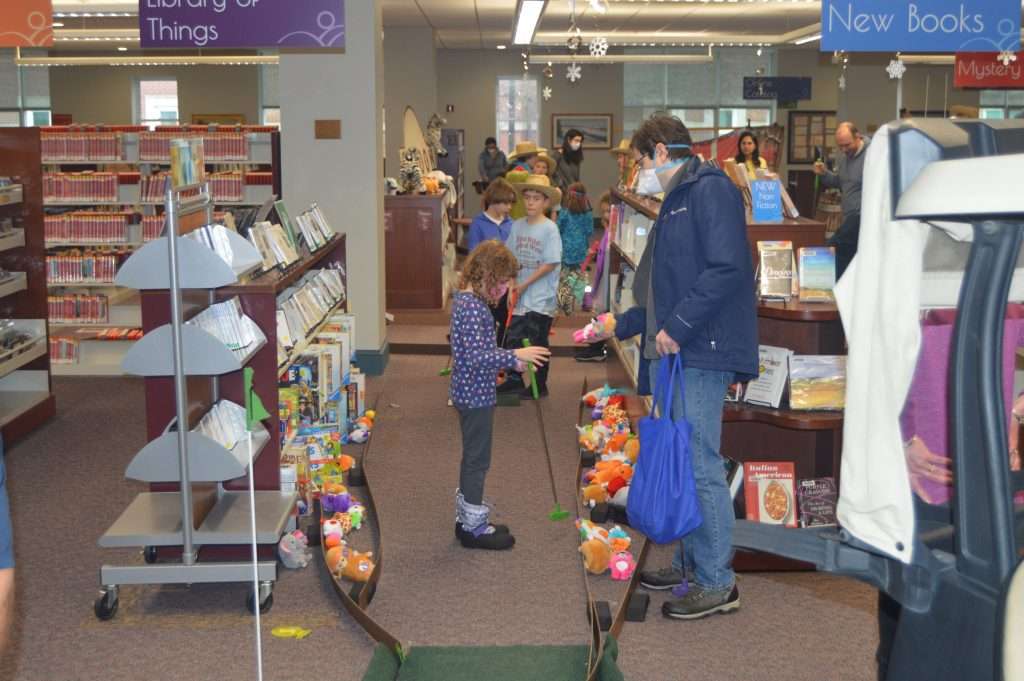 mini golf morse institute library