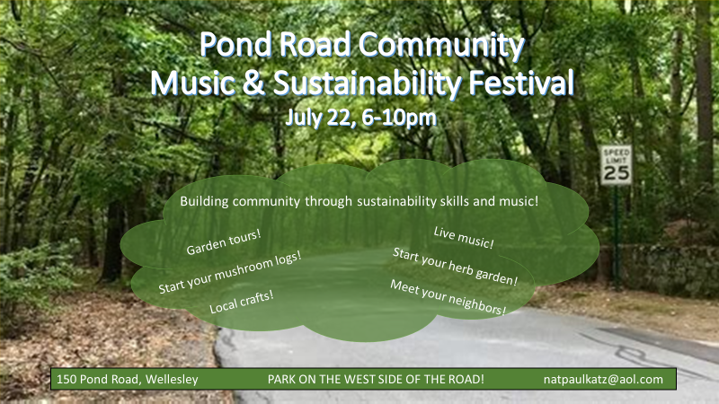 Pond Road, Natick and Wellesley