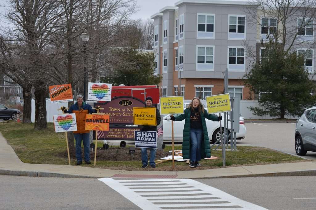 Community-Senior Center election day sign holders