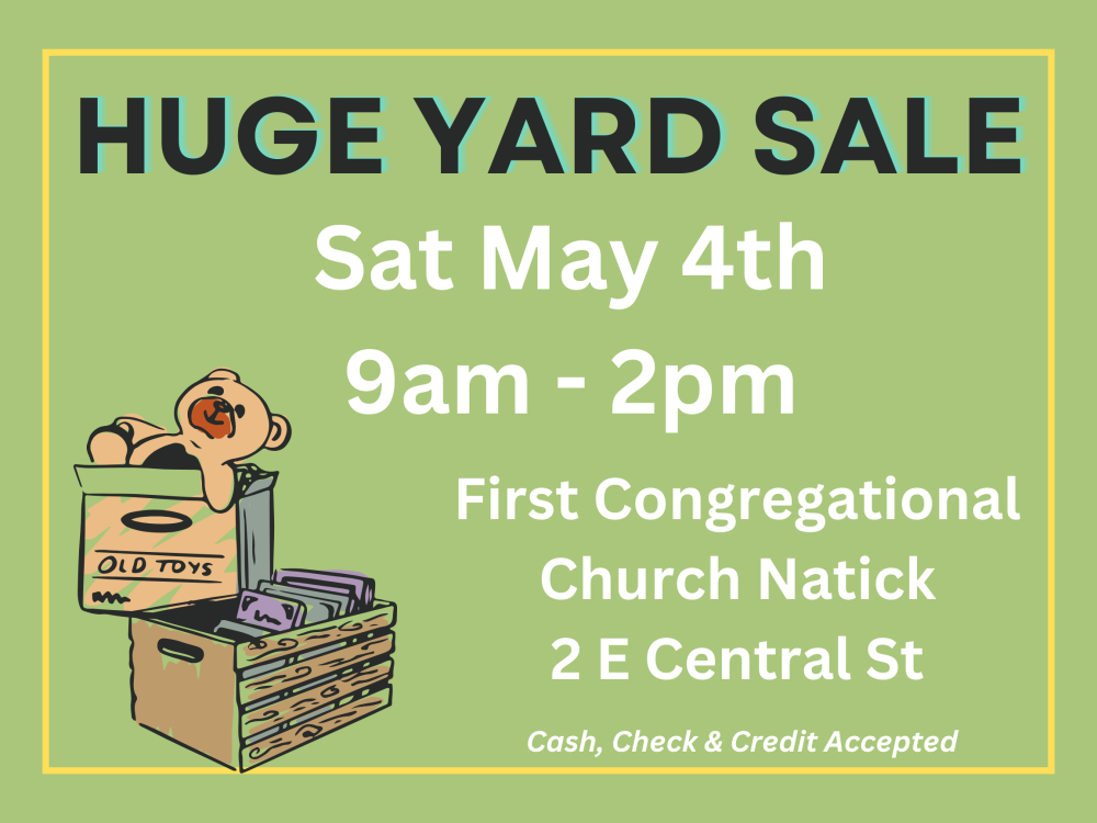 Yard Sale, Natick