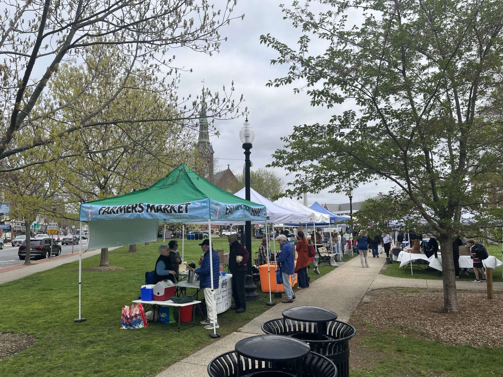 Farmers Market opening day