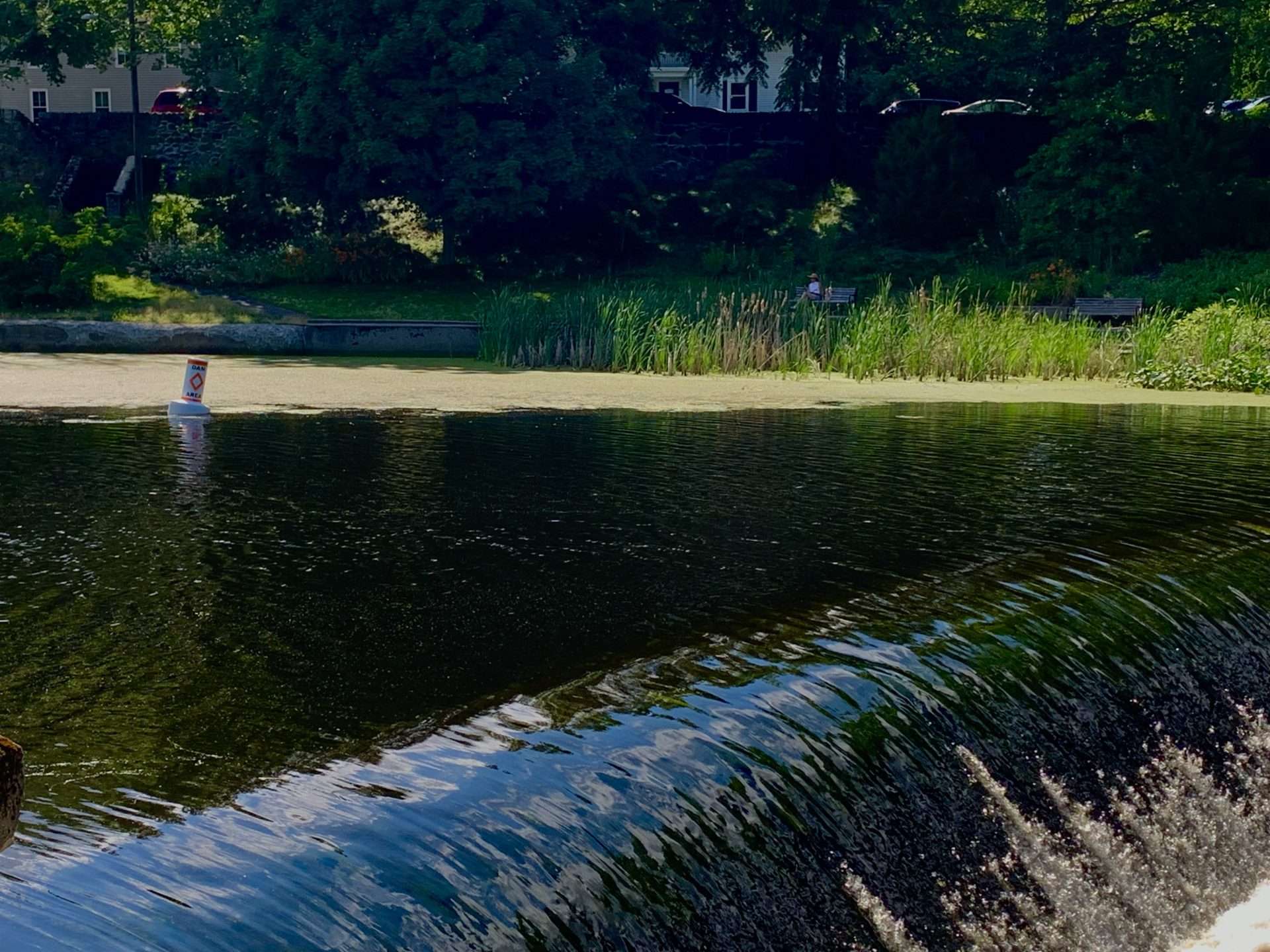 South Natick dam, buoys, safety