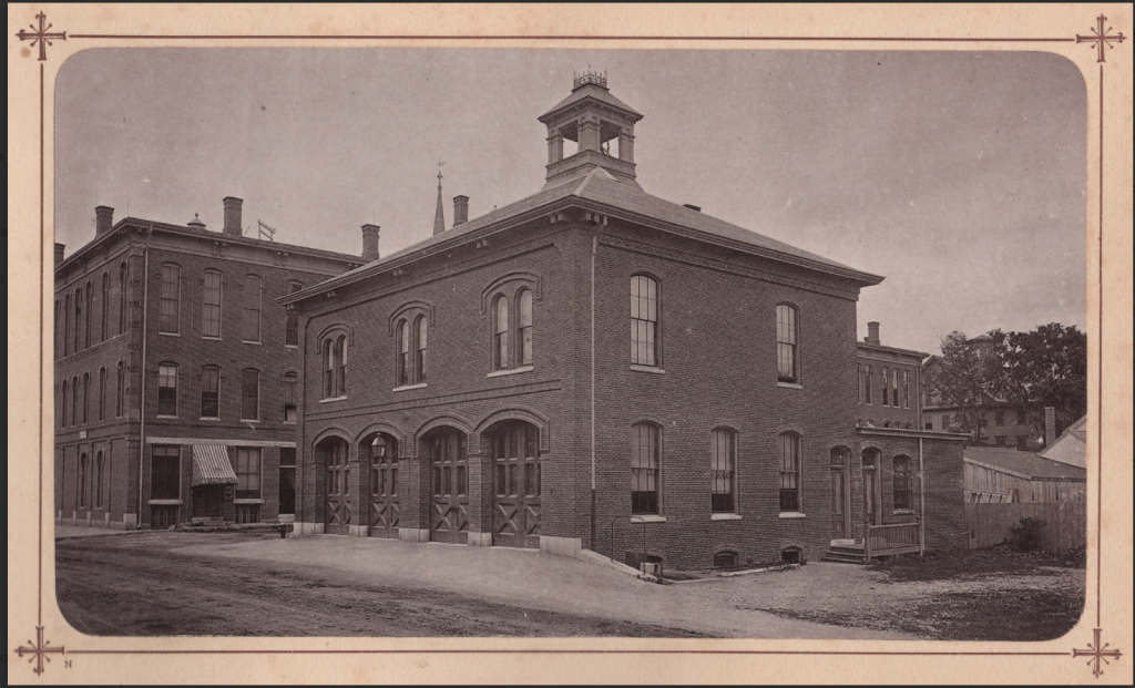 Central Fire Station on Summer St., you might recognize it now as TCAN. Undated, NHS Collections