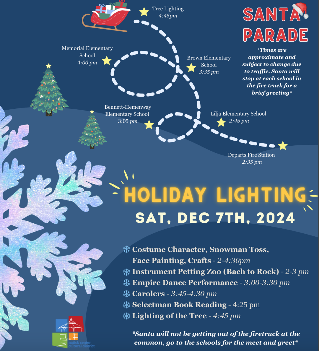 Natick Holiday Lighting and Stroll