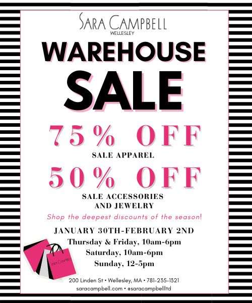 Sara Campbell Warehouse Sale