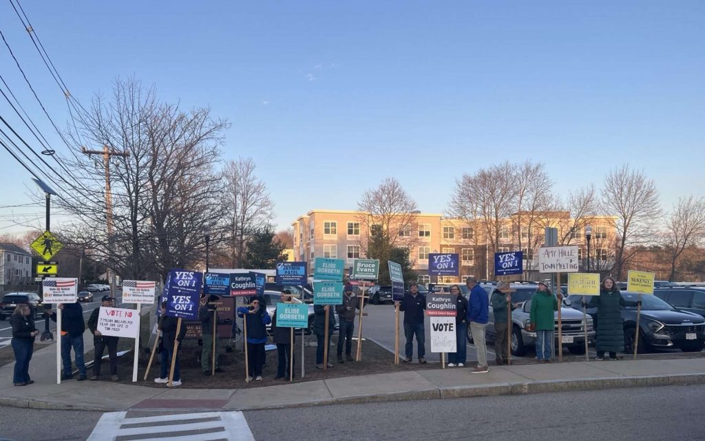 Community-Senior Center sign holders