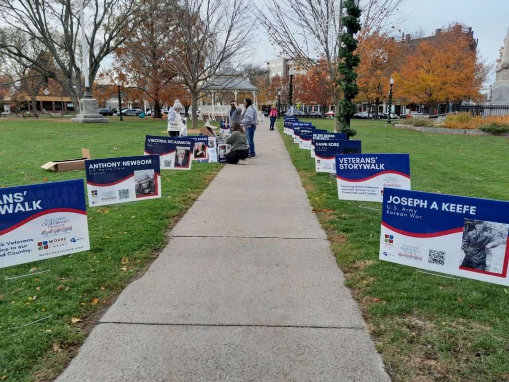Veterans Story Walk