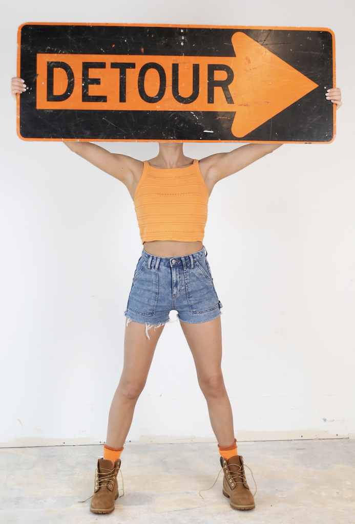 Visual Story Telling Through Street Signs & Fashion