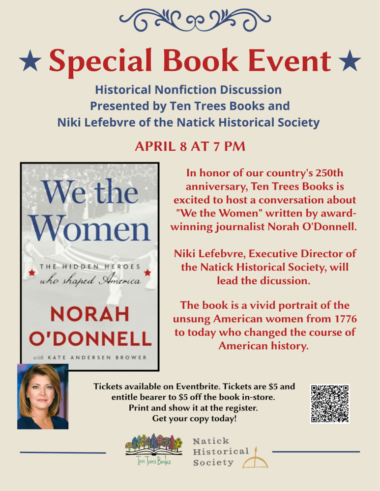 Ten Trees Books, Norah O'Donnell