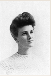 Marion Louise Pooke, Smith College yearbook portrait. Natick Historical Society Collections.