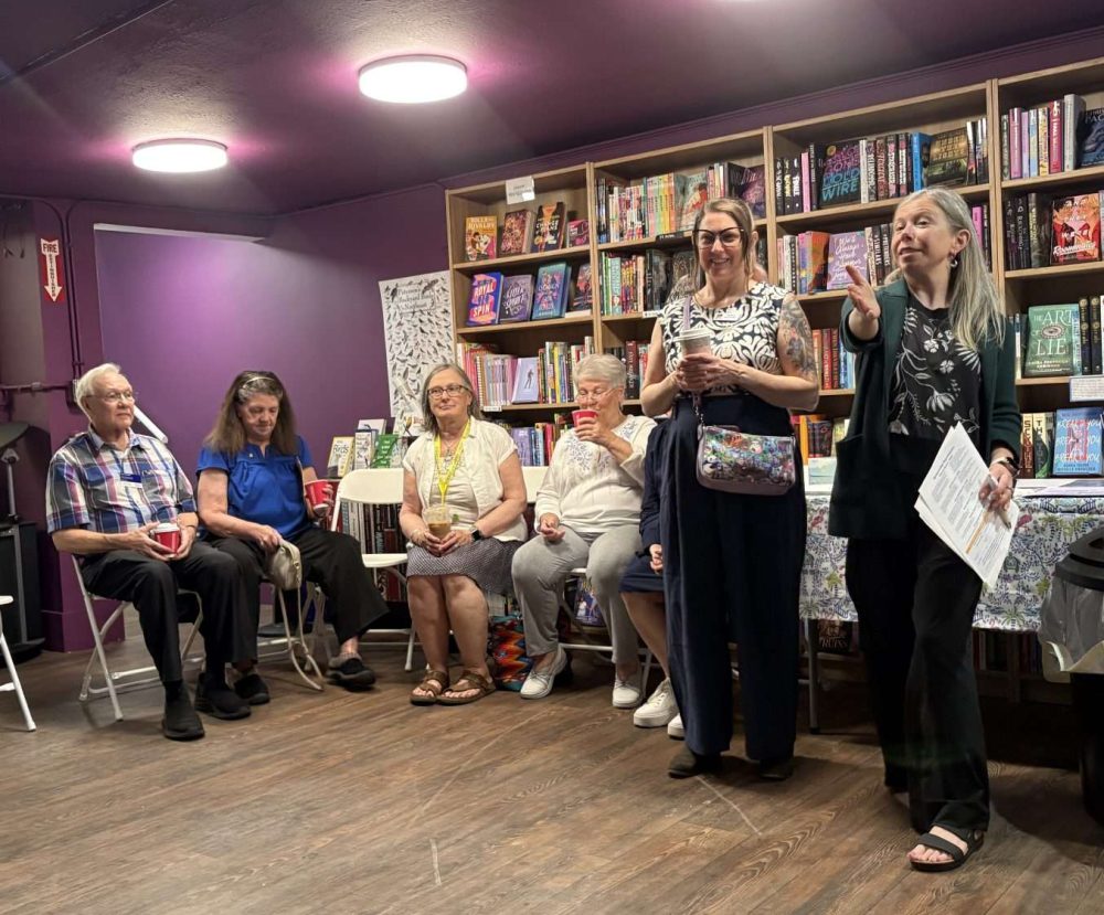 Heather Rockwood and Katie Love at Ten Trees Books