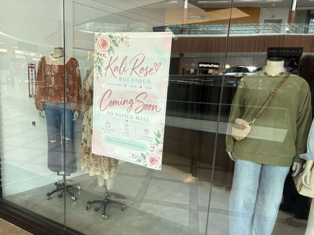 Kali Rose Natick Mall popup