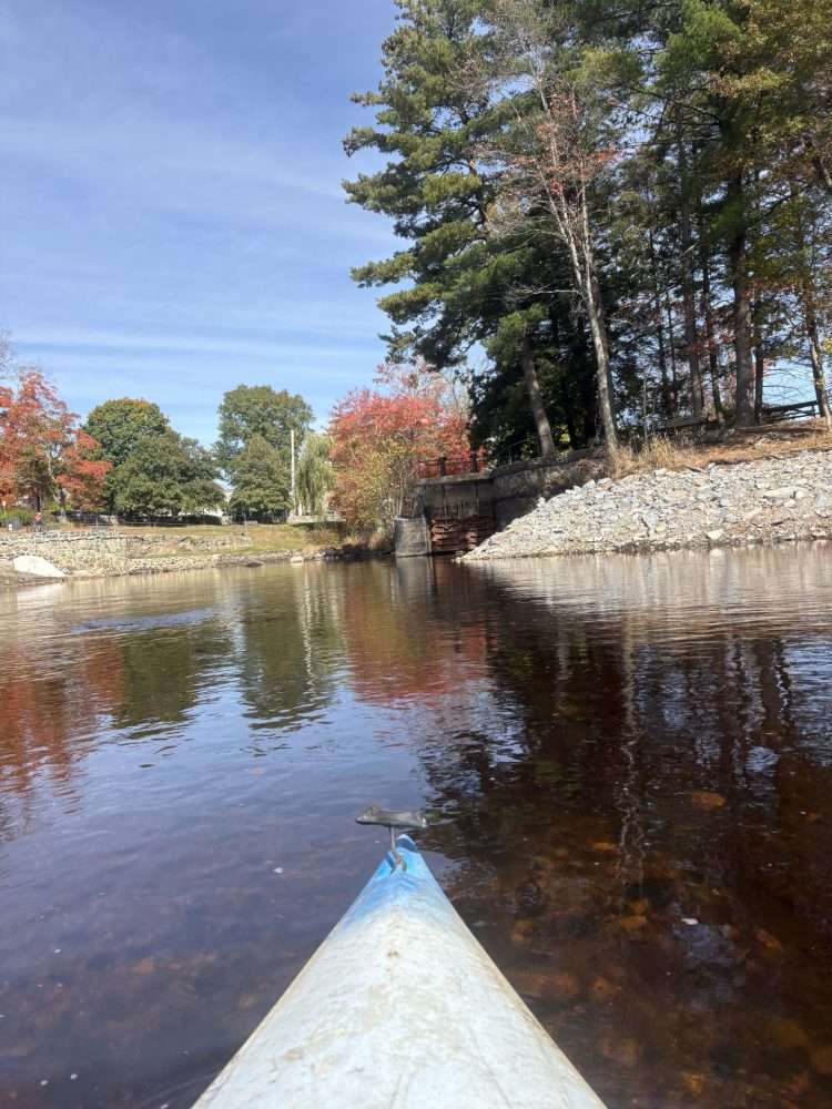Post-spillway Charles River Kayak October 2026